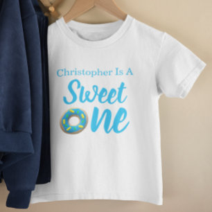 Sweet One Doughnut 1st Birthday Baby T-Shirt