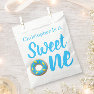 Sweet One Doughnut 1st Birthday Favour Bags