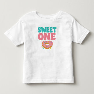 Sweet One Faux Embroidery  Toddler T-Shirt