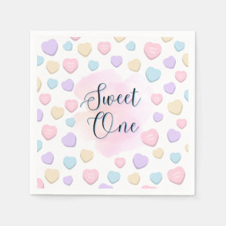 Sweet One First Birthday Napkins