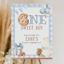 Sweet One First Birthday Welcome Sign, One Sweet