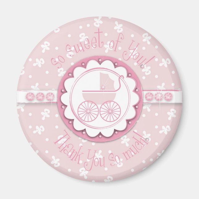 Sweet One Girl TY Magnet (Front)
