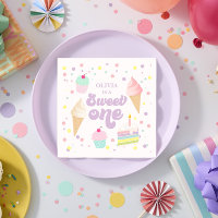 Sweet One Ice Cream and Cake 1st Birthday