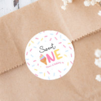 Sweet One Ice Cream First 1st Birthday Party