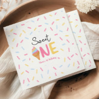 Sweet One Ice Cream First 1st Birthday Party