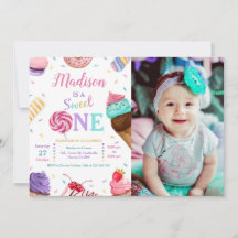 Sweet One Photo Birthday Party