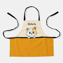 Sweet Orange Kitten with Custom Name Kids