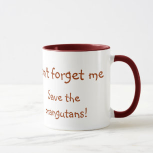Sweet Orangutan Wildlife Baby Mug