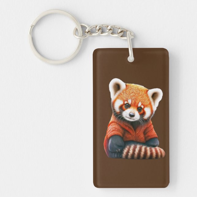 Sweet Panda  Key Ring (Front)