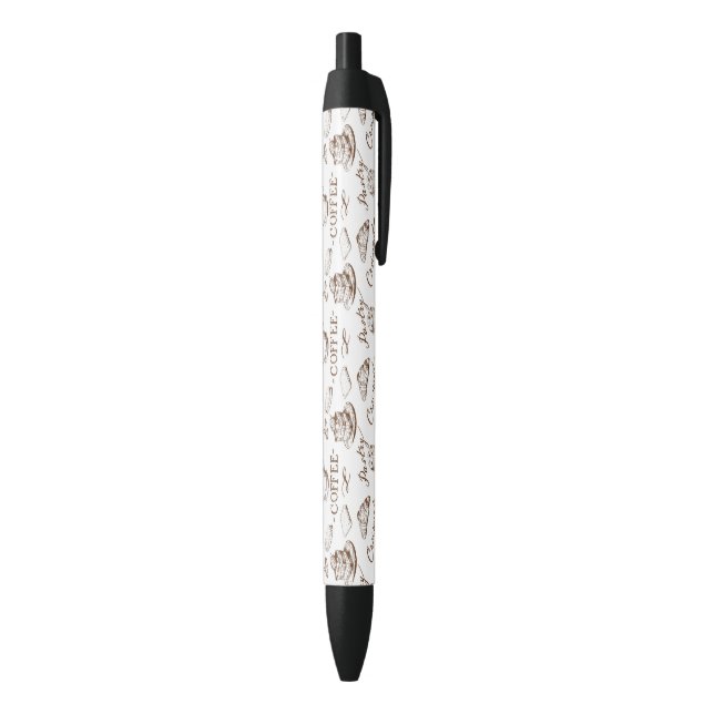 Sweet paper black ink pen (Bottom (Vertical))