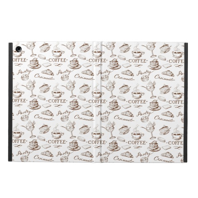 Sweet paper iPad air case (Outside)