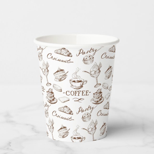 Sweet paper paper cups (Left)