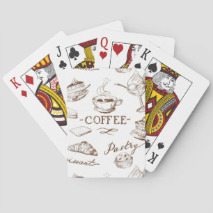 Sweet paper playing cards