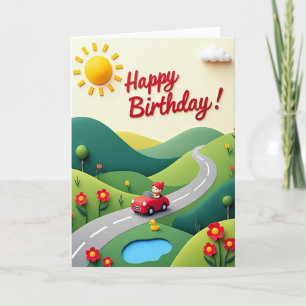 Sweet Papercut Birthday Card