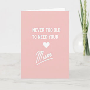 Sweet Pastel Mother Love Card