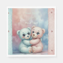 Sweet Pastel Pink & Blue