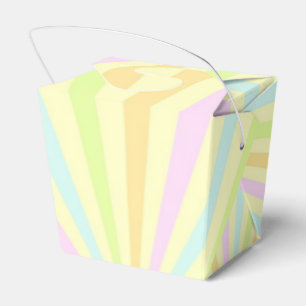 Sweet Pastels Spinning Wheel Burst Favour Box