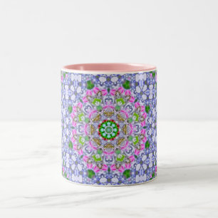 Sweet Patchwork Kaleidoscopic Mug