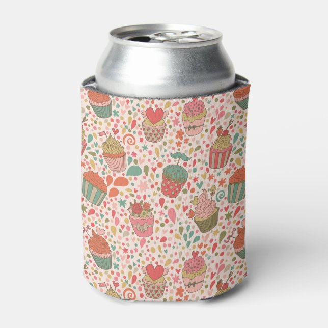 Sweet pattern can cooler (Can Front)