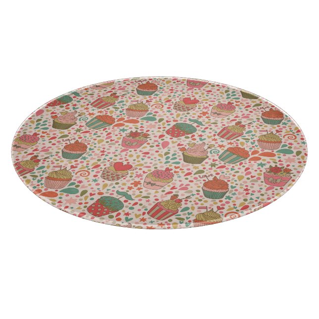 Sweet pattern cutting board (Corner)