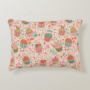 Sweet pattern decorative cushion