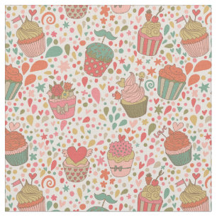 Sweet pattern fabric