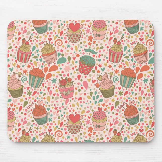 Sweet pattern mouse mat (Front)
