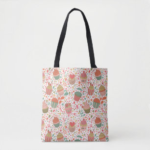 Sweet pattern tote bag