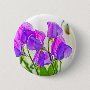 Sweet Pea 6 Cm Round Badge