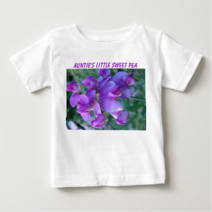Sweet Pea, Auntie's Little Sweet Pea Baby T-Shirt