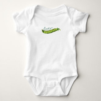 Sweet pea baby bodysuit