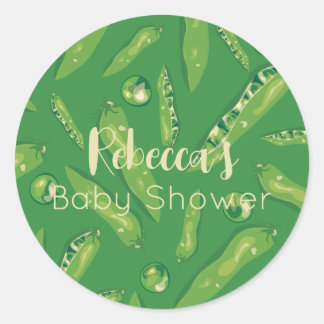 Sweet pea baby shower Sticker