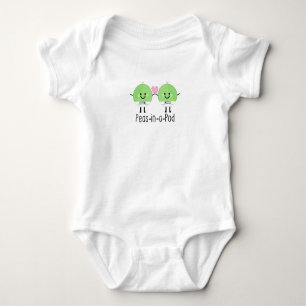 Sweet Pea Baby Twin Boys Bodysuit