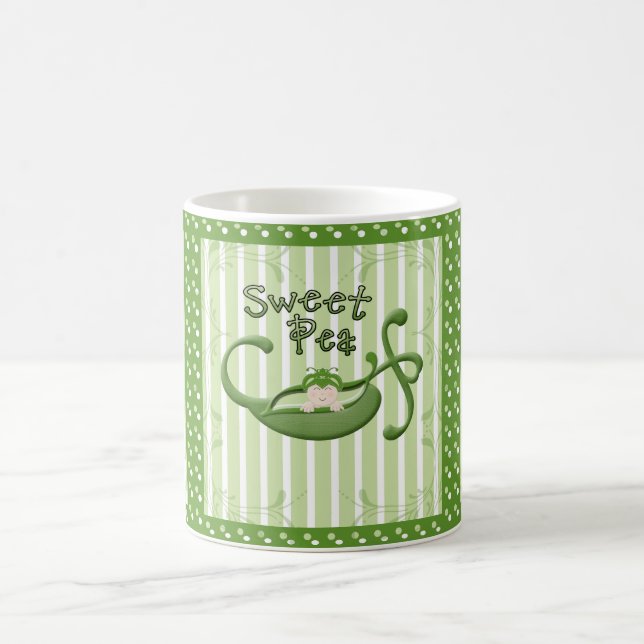 Sweet Pea Coffee Mug (Center)
