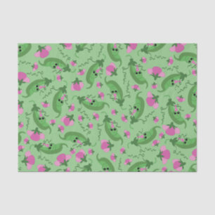 Sweet Pea Cute 1st Birthday Party Tissue Paper