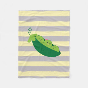 Sweet Pea Fleece Blanket
