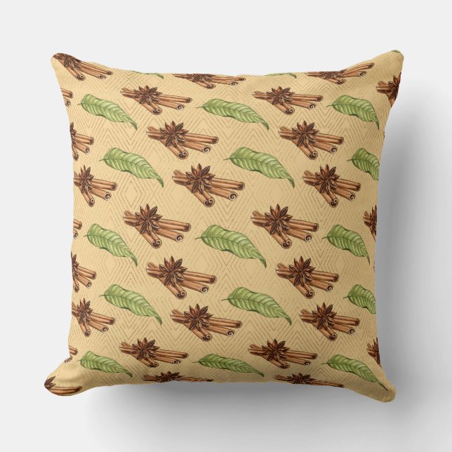 Sweet Pea Flower Cushion (Front)
