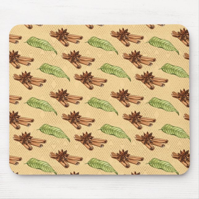 Sweet Pea Flower Mouse Mat (Front)