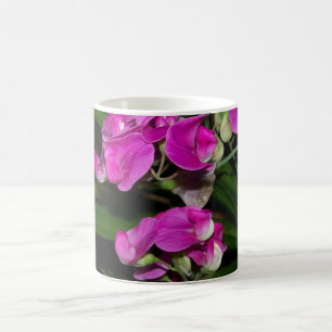 Sweet Pea Flower Mug