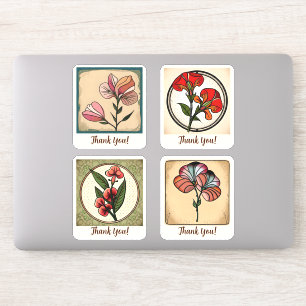 Sweet pea Flowers Groovy Retro Personalised