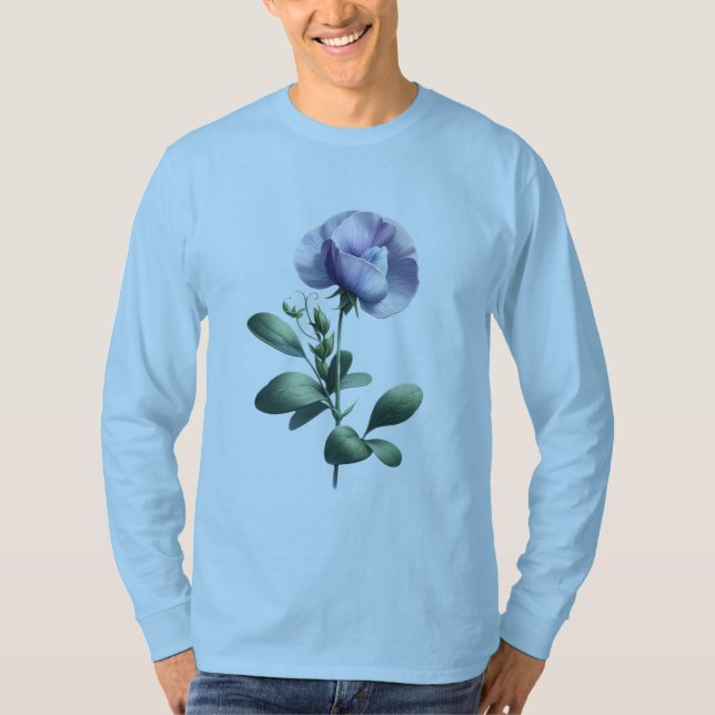 Sweet Pea in Bloom T-Shirt (Front)