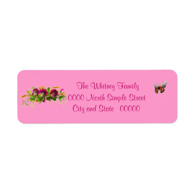 Sweet Pea Label (Front)