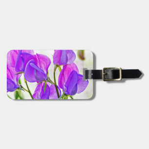 Sweet Pea Luggage Tag