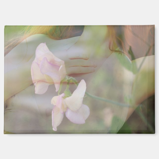 Sweet Pea Magnet (Front)