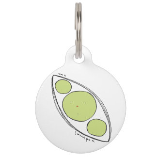 sweet pea pet tag