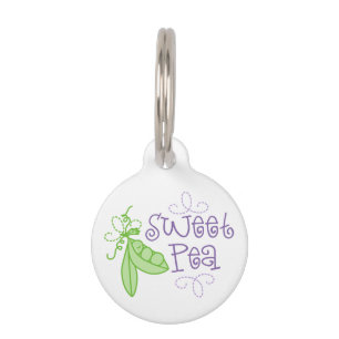 Sweet Pea Pet Tag
