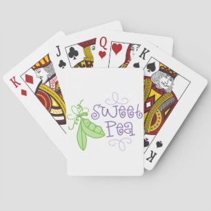 Sweet Pea Playing Cards