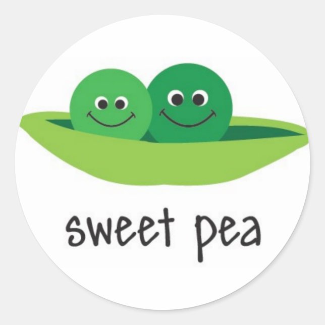 Sweet Pea Stickers (Front)