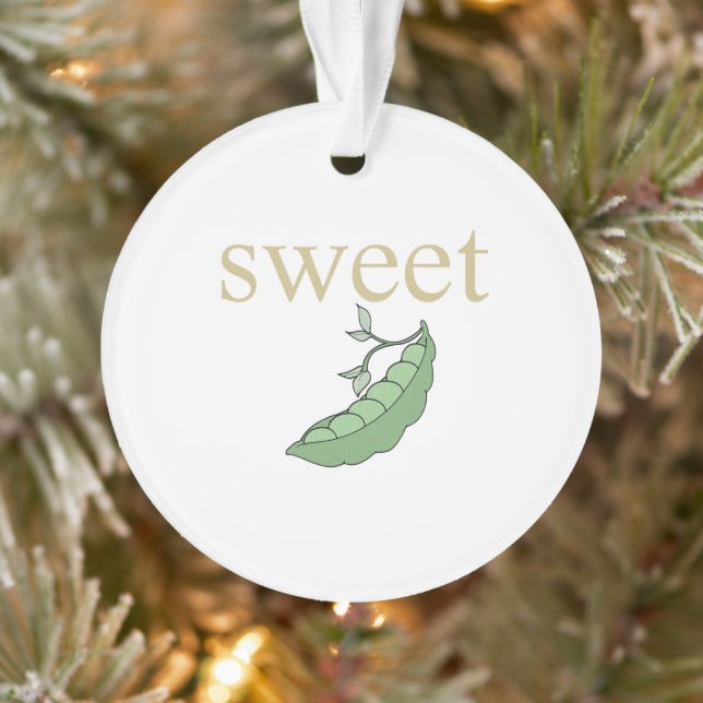 Sweet Pea  Sweetheart Personality Sweetie Persona Ornament (Tree)