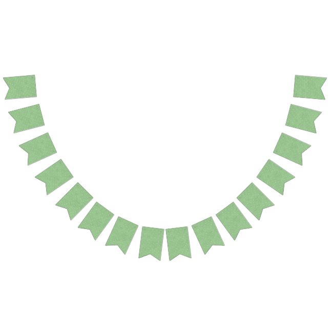 Sweet Pea Tea Birthday –Green Polka-Dot Bunting (All)